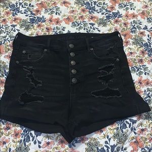 American Eagle super high rise shortie